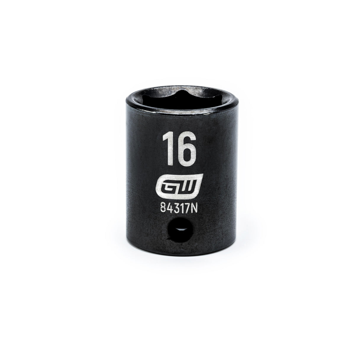 Gearwrench 84317N 3/8" Drive 6 Point Standard Impact Metric Socket 16mm