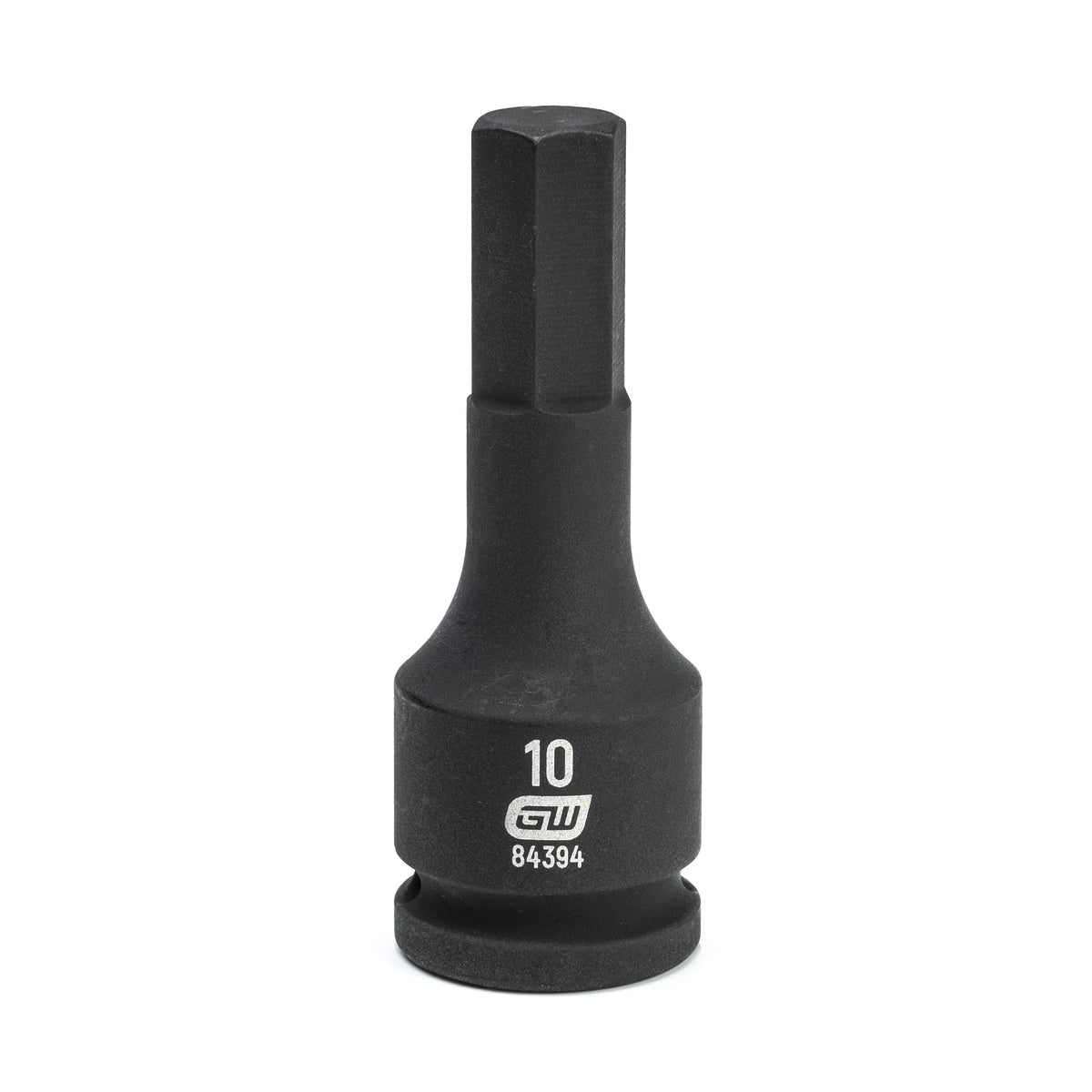 Gearwrench 84394 3/8" Drive Hex Bit Impact Metric Socket 10mm