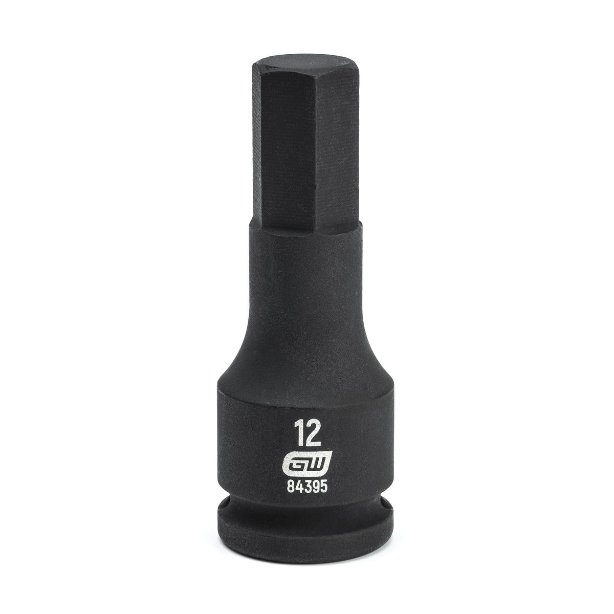 Gearwrench 84395 3/8" Drive Hex Bit Impact Metric Socket 12mm