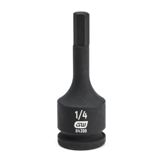Gearwrench 84399 3/8" Drive Hex Bit Impact SAE Socket 1/4"