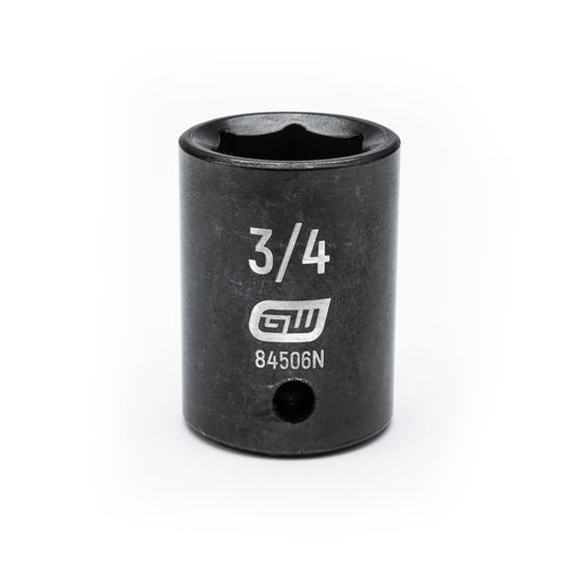 Gearwrench 84506N 1/2" Drive 6 Point Standard Impact SAE Socket 3/4"