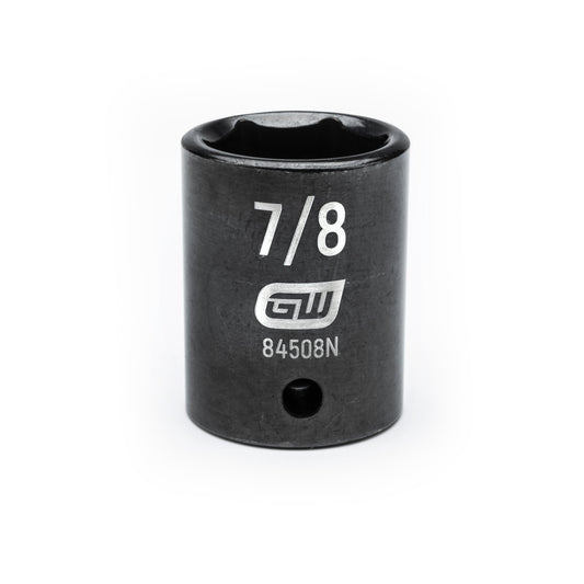 Gearwrench 84508N 1/2" Drive 6 Point Standard Impact SAE Socket 7/8"