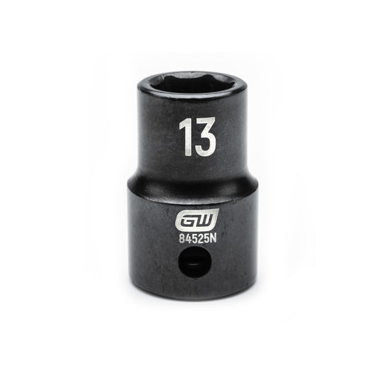 Gearwrench 84525N 1/2" Drive 6 Point Standard Impact Metric Socket 13mm