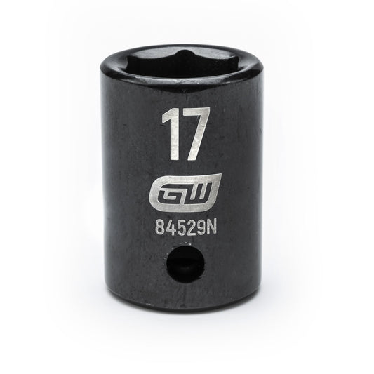 Gearwrench 84529N 1/2" Drive 6 Point Standard Impact Metric Socket 17mm