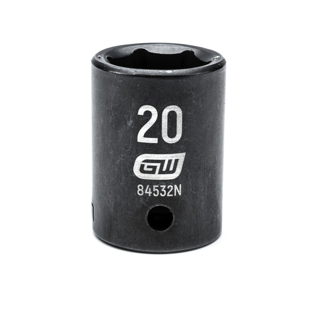 Gearwrench 84532N 1/2" Drive 6 Point Standard Impact Metric Socket 20mm