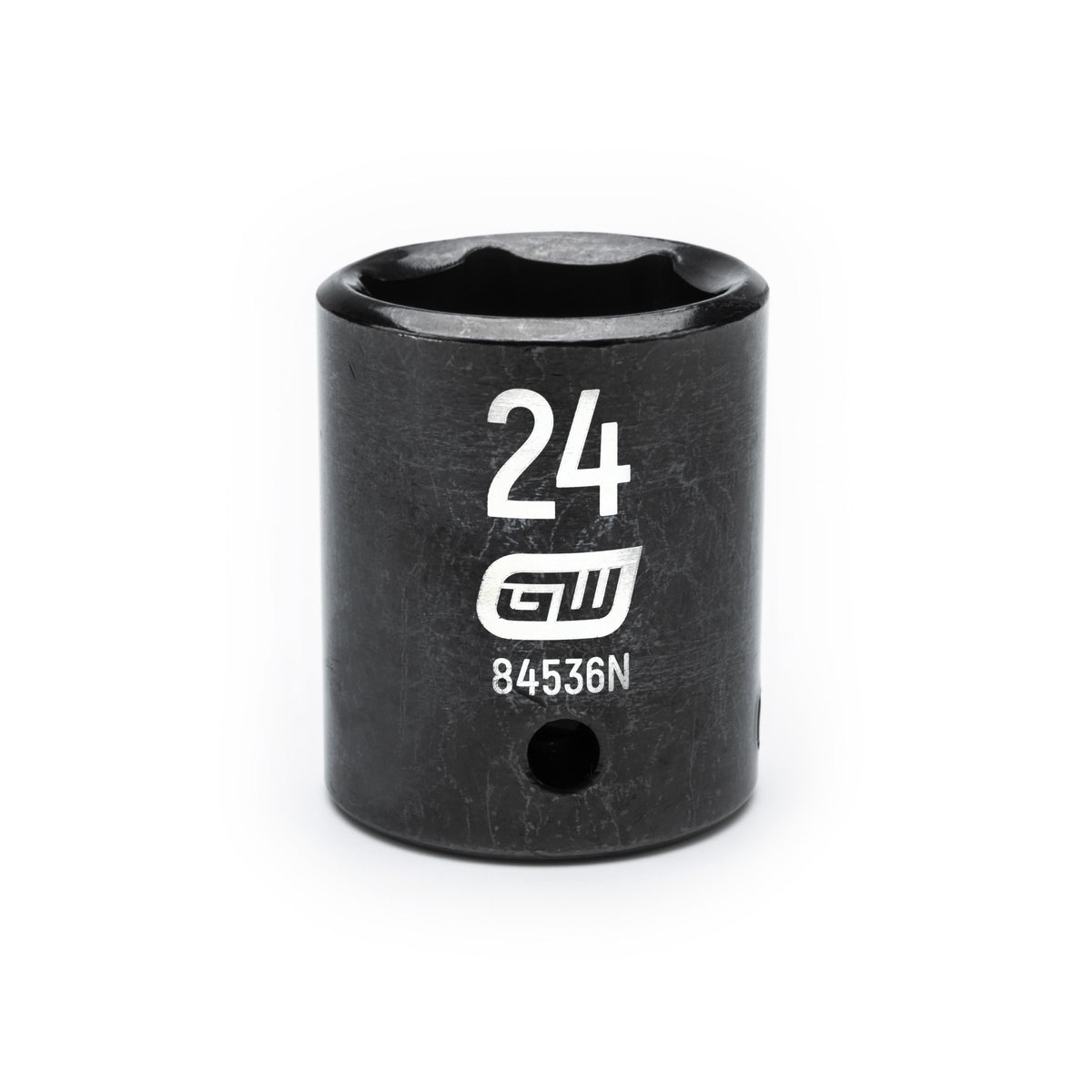Gearwrench 84536N 1/2" Drive 6 Point Standard Impact Metric Socket 24mm