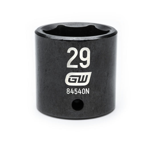 Gearwrench 84540N 1/2" Drive 6 Point Standard Impact Metric Socket 29mm
