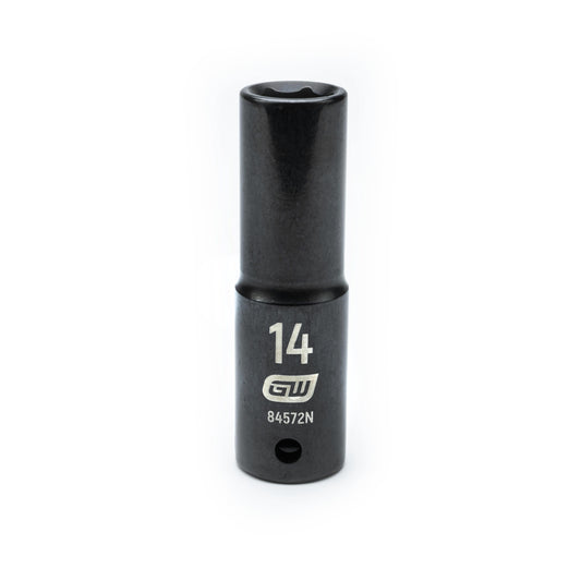 Gearwrench 84572N 1/2" Drive 6 Point Deep Impact Metric Socket 14mm