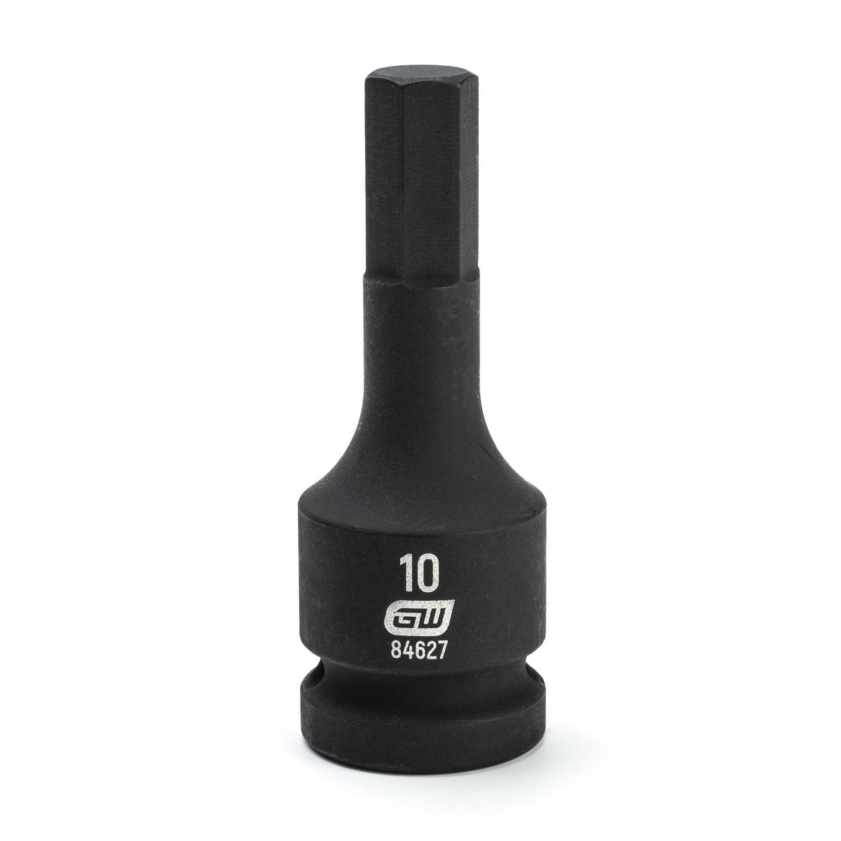 Gearwrench 84627 1/2" Drive Hex Bit Impact Metric Socket 10mm
