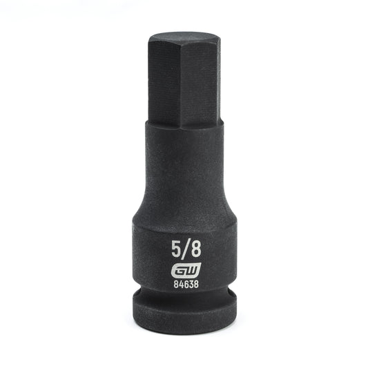 Gearwrench 84638 1/2" Drive Hex Bit Impact SAE Socket 5/8"