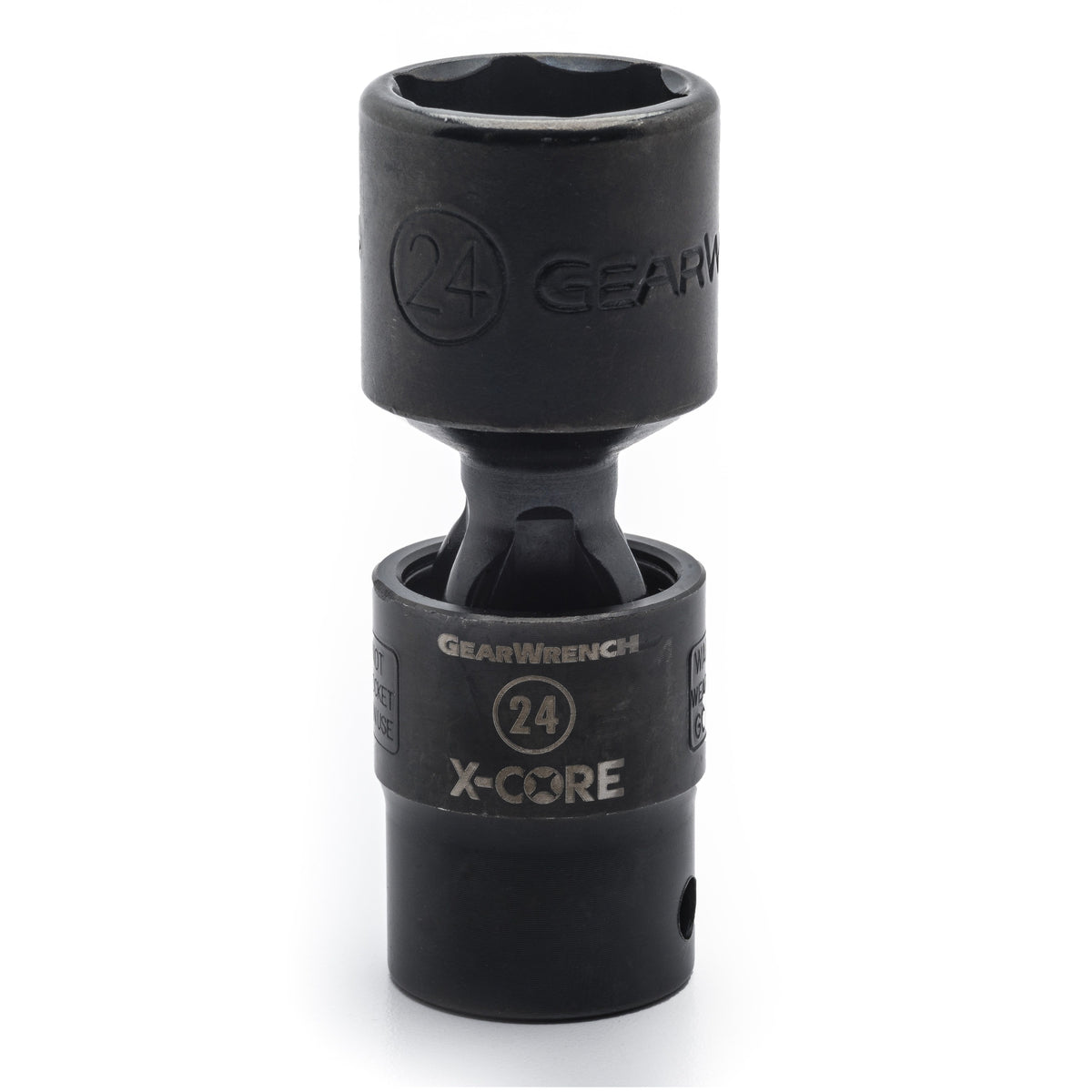 Gearwrench 84727 1/2" Drive 6 Point Standard X-Core™ Pinless Impact Universal Metric Socket 17mm