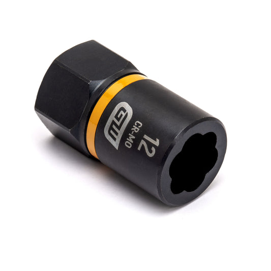Gearwrench 84763 3/8" Drive Bolt Biter™ Impact Extraction Socket 12mm