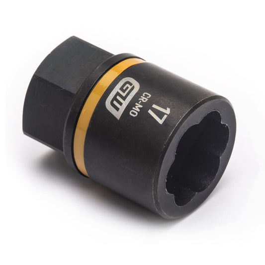 Gearwrench 84773 3/8" Drive Bolt Biter™ Impact Extraction Socket 17mm