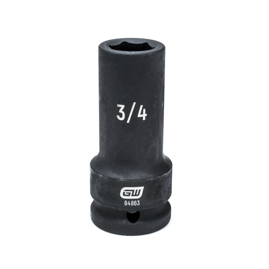 Gearwrench 84863 3/4" Drive 6 Point Deep Impact SAE Socket 3/4"