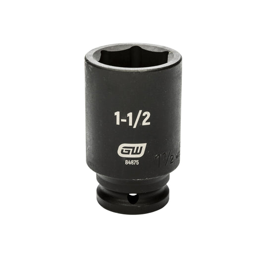 Gearwrench 84875 3/4" Drive 6 Point Deep Impact SAE Socket 1-1/2"