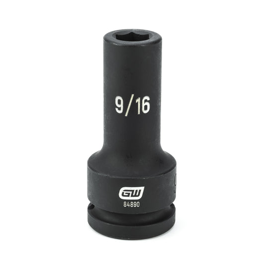 Gearwrench 84890 3/4" Drive 6 Point Deep Impact SAE Socket 9/16"