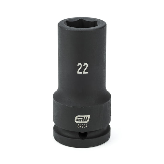Gearwrench 84983 3/4" Drive 6 Point Deep Impact Metric Socket 21mm