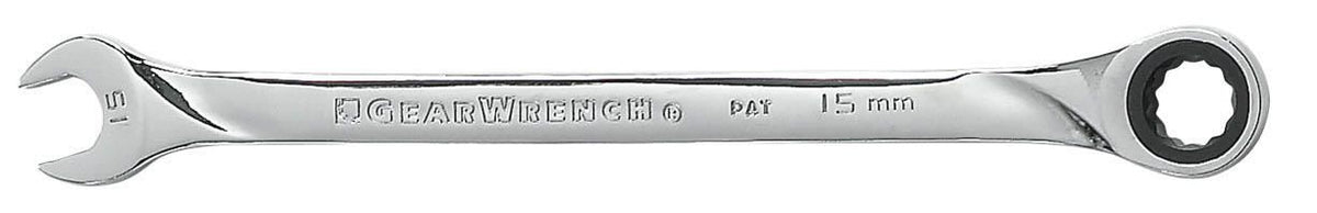 Gearwrench 85099 16 Piece 72-Tooth 12 Point XL Ratcheting Combination Metric Wrench Set