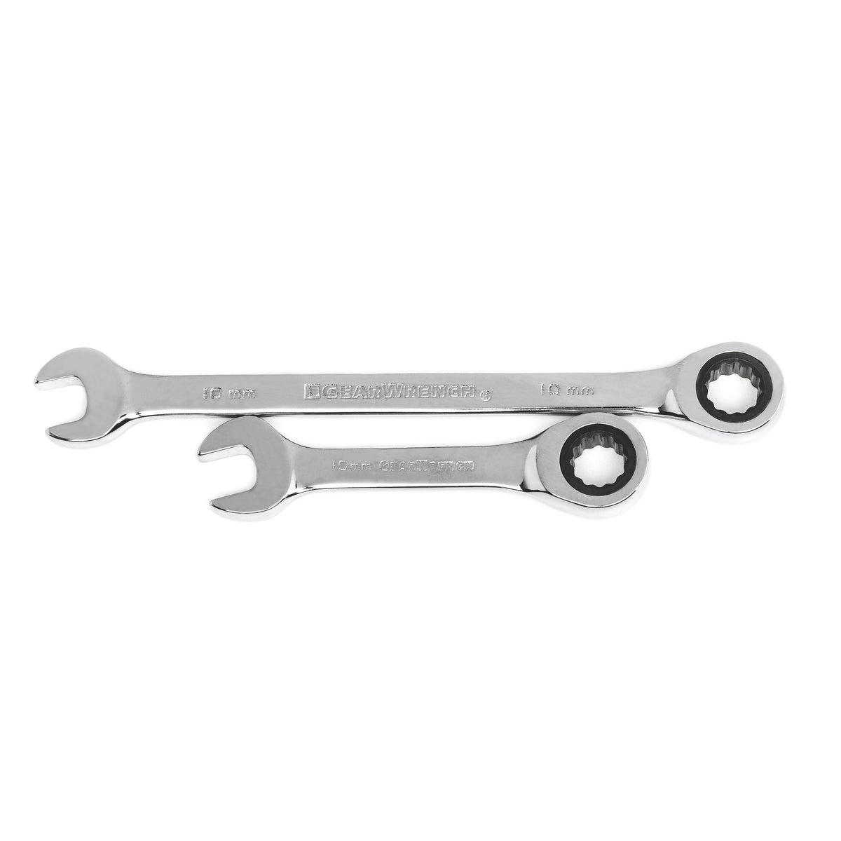 Gearwrench 85034 34 Piece 72-Tooth 12 Point Standard and Stubby Ratcheting Combination SAE/Metric Wrench Set