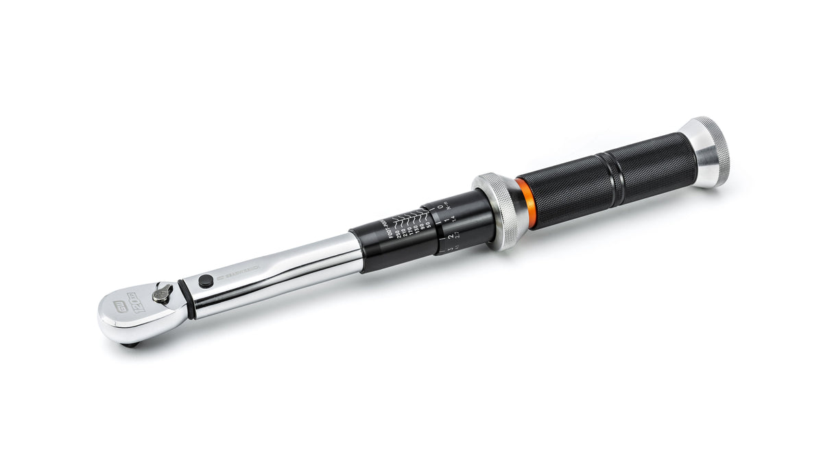 Gearwrench 85174 3/8" Drive 120XP™ Micrometer Torque Wrench 30-250 in/lbs.