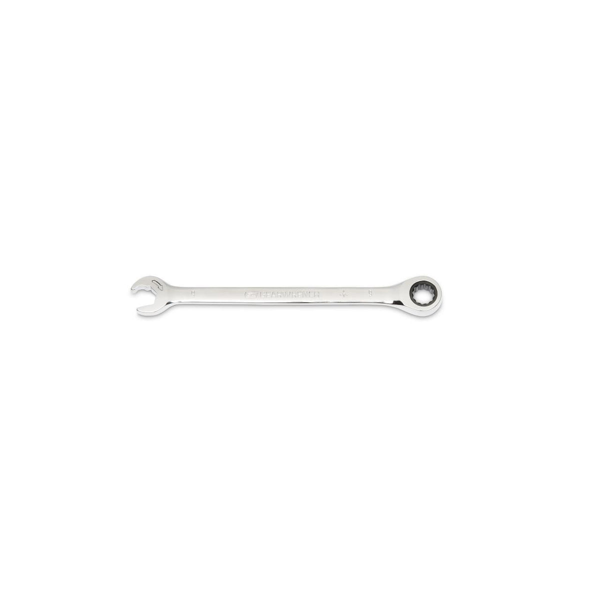 Gearwrench 85509 9mm 72-Tooth 12 Point Open End Ratcheting Combination Wrench