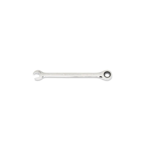 Gearwrench 85509 9mm 72-Tooth 12 Point Open End Ratcheting Combination Wrench