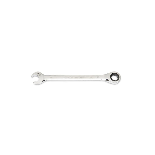 Gearwrench 85511 11mm 72-Tooth 12 Point Open End Ratcheting Combination Wrench