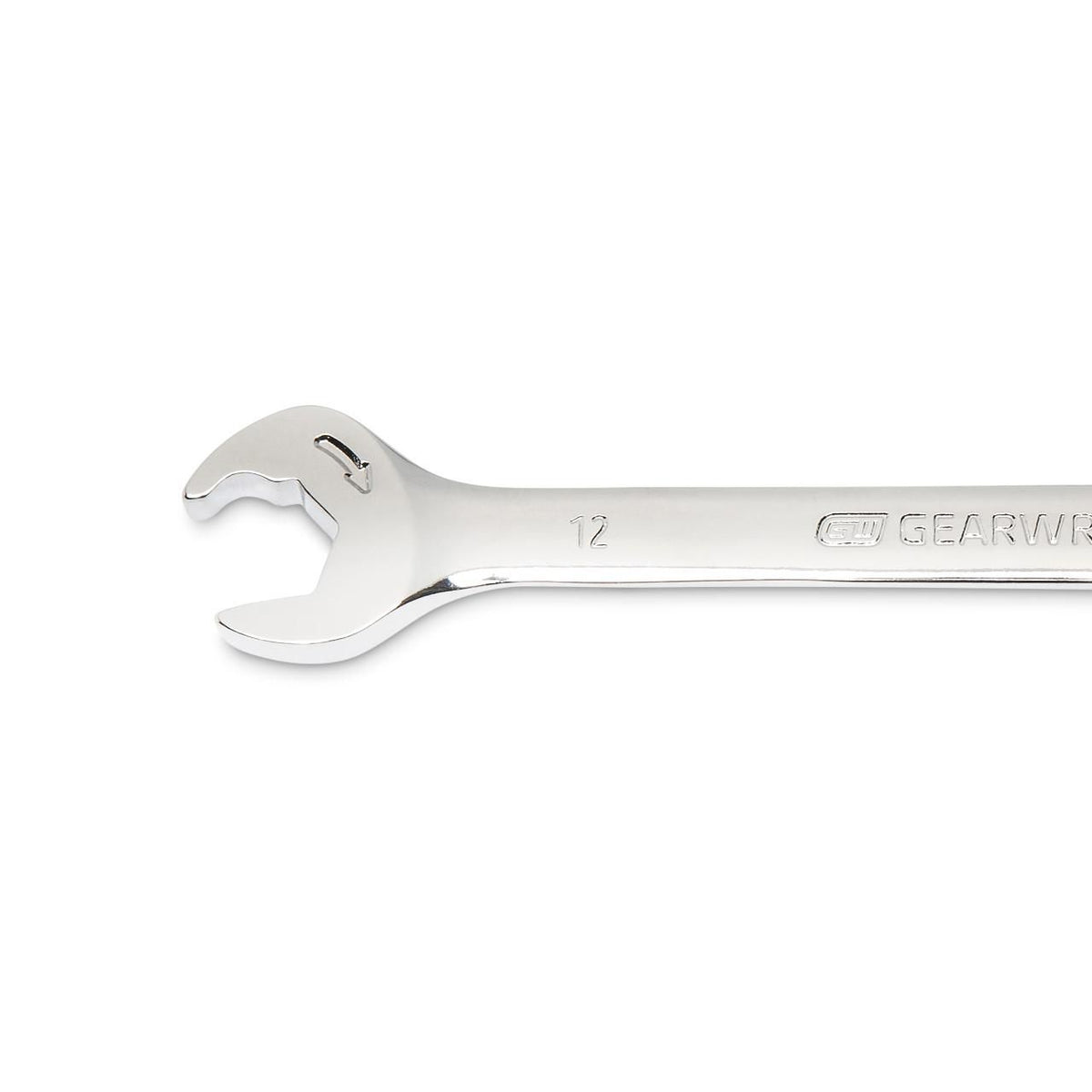 Gearwrench 85512D 12mm 72-Tooth 12 Point Open End Ratcheting Combination Wrench