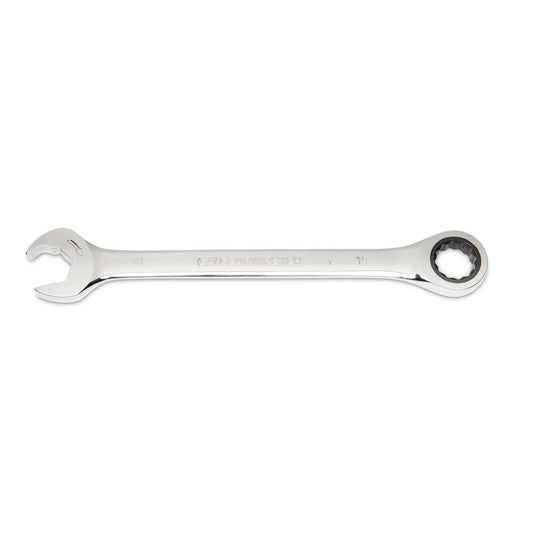 Gearwrench 85519 19mm 72-Tooth 12 Point Open End Ratcheting Combination Wrench