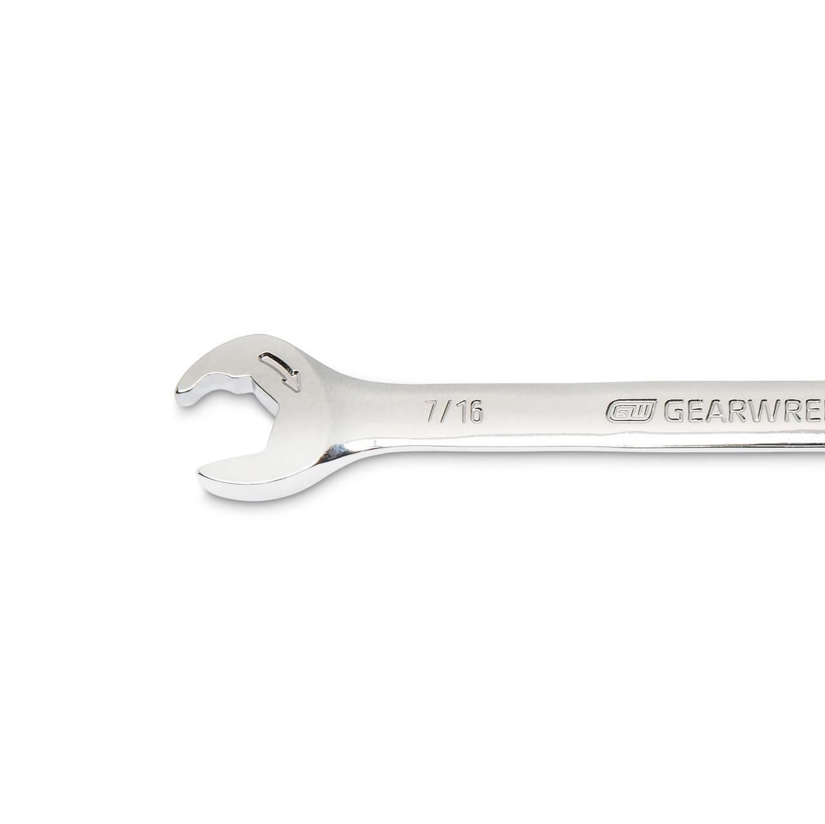 Gearwrench 85574 7/16" 72-Tooth 12 Point Open End Ratcheting Combination Wrench