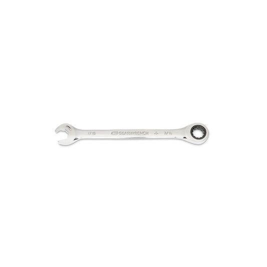 Gearwrench 85574 7/16" 72-Tooth 12 Point Open End Ratcheting Combination Wrench