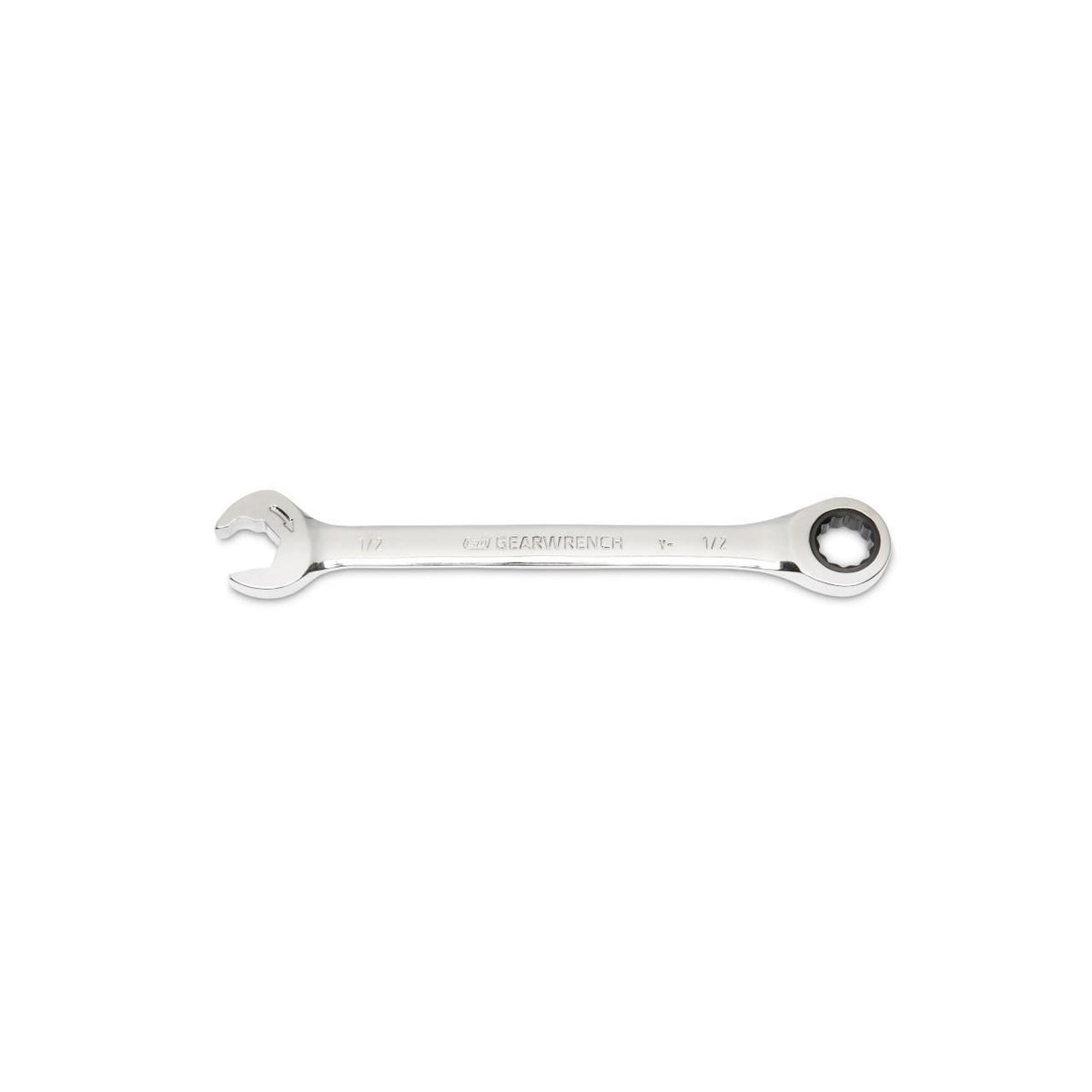 Gearwrench 85576 1/2" 72-Tooth 12 Point Open End Ratcheting Combination Wrench