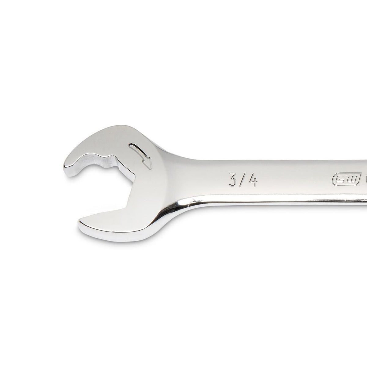 Gearwrench 85584 3/4" 72-Tooth 12 Point Open End Ratcheting Combination Wrench