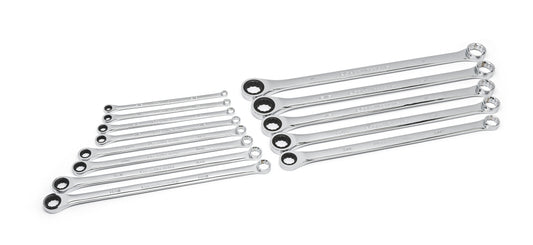 Gearwrench 85999 13 Piece 72-Tooth 12 Point XL GearBox™ Double Box Ratcheting SAE Wrench Set