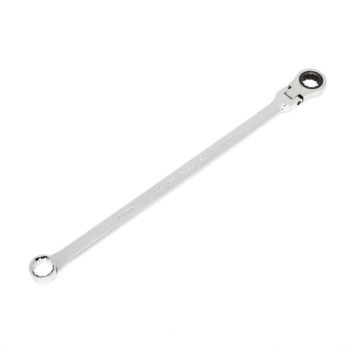 Gearwrench 86021 21mm 72-Tooth XL GearBox™ Flex Head Double Box Ratcheting Wrench