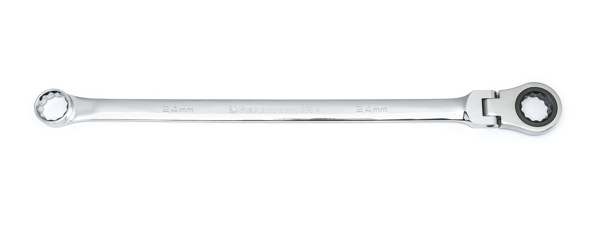Gearwrench 86024 24mm 72-Tooth XL GearBox™ Flex Head Double Box Ratcheting Wrench