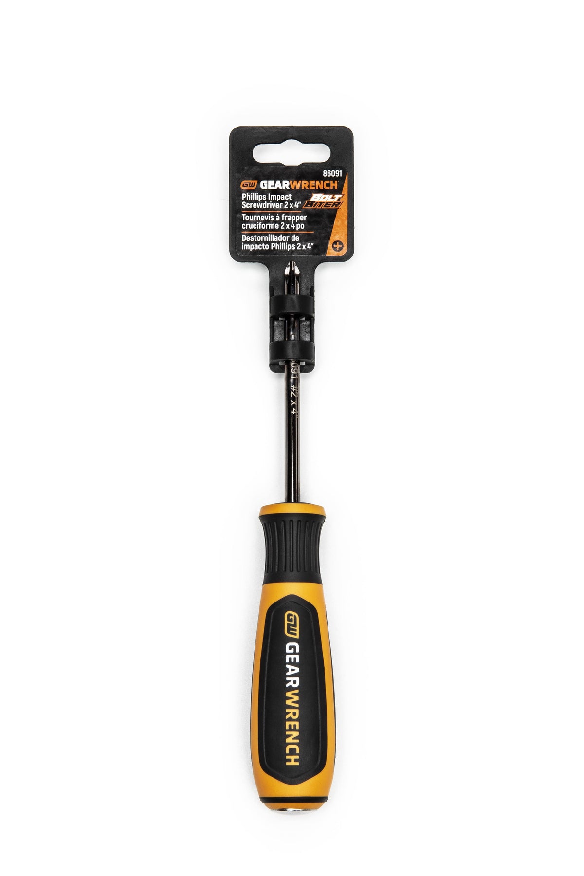 Gearwrench 86091 #2 x 4" Bolt Biter™ Phillips® Dual Material Extraction Screwdriver