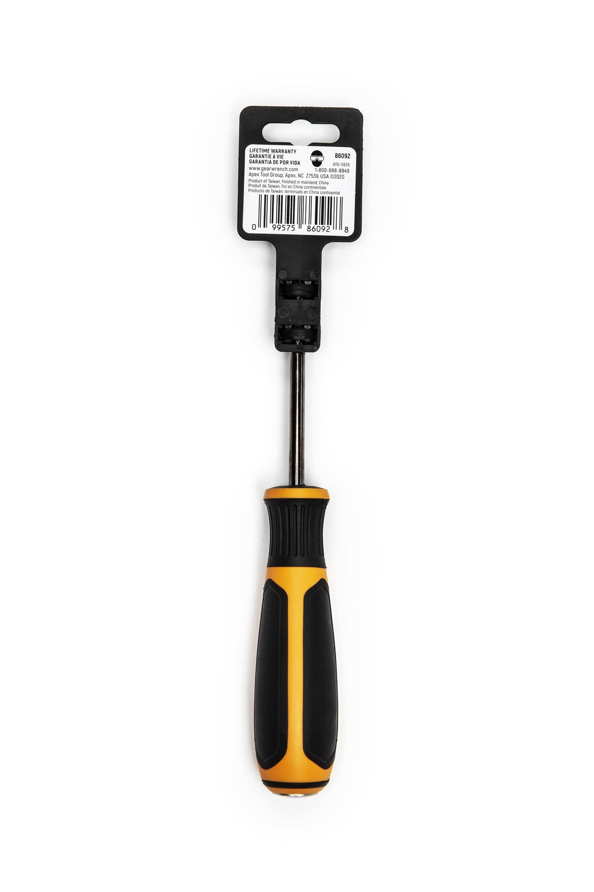 Gearwrench 86092 1/4" x 4" Bolt Biter™ Slotted Dual Material Extraction Screwdriver