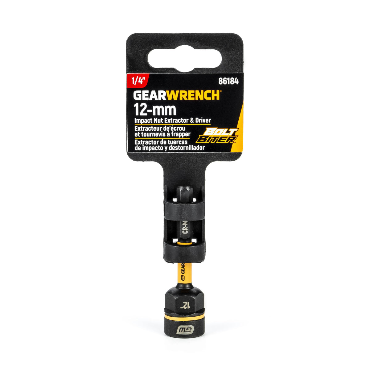 Gearwrench 86184 12- mm Bolt Biter™ Nut Extractor & Driver