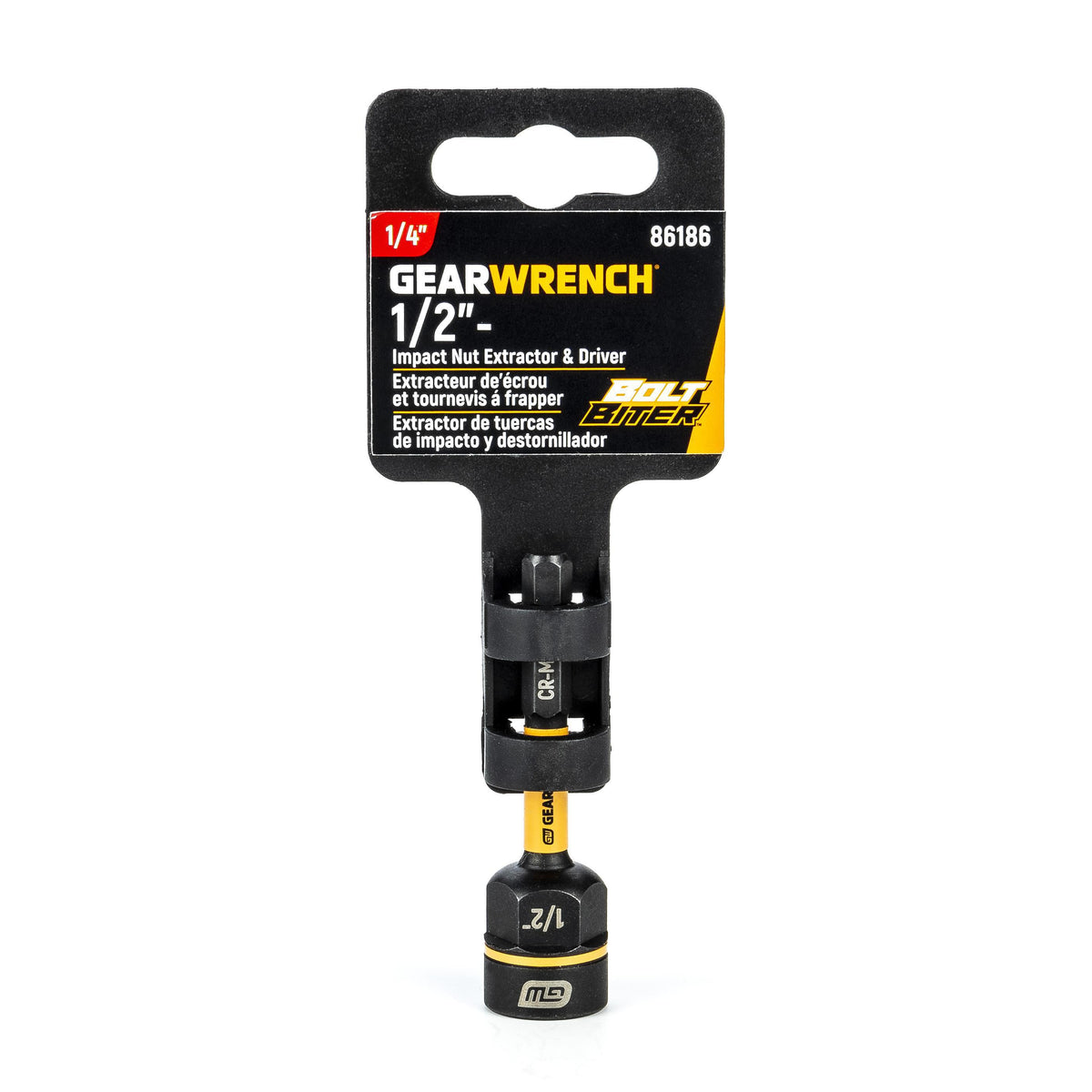 Gearwrench 86186 1/2-" Bolt Biter™ Nut Extractor & Driver