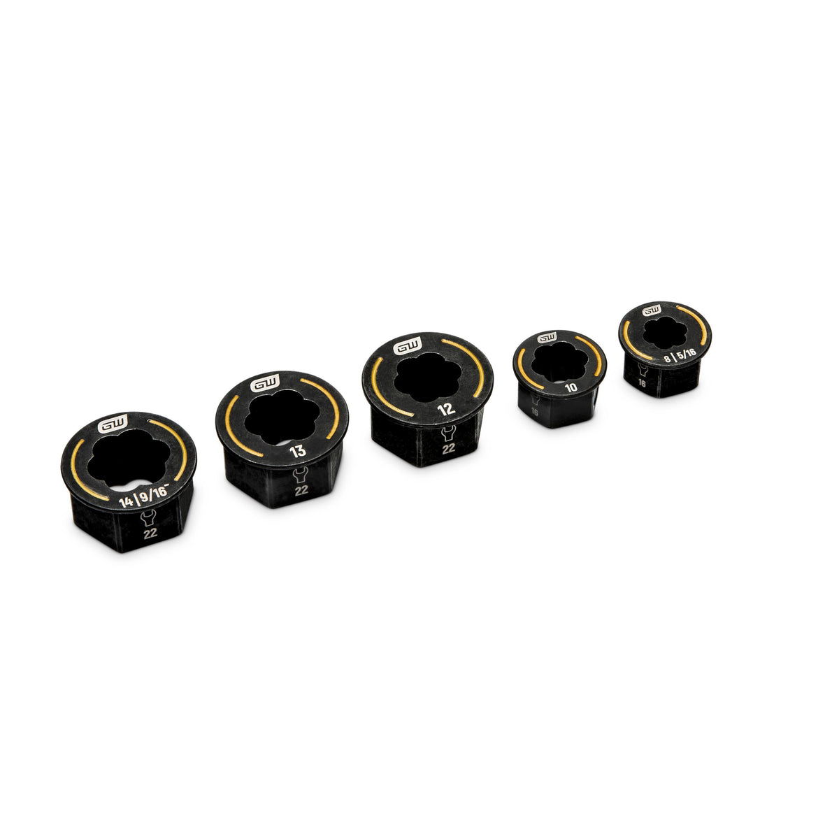 Gearwrench 86191 5 Piece Bolt Biter™ Metric Wrench Insert Set