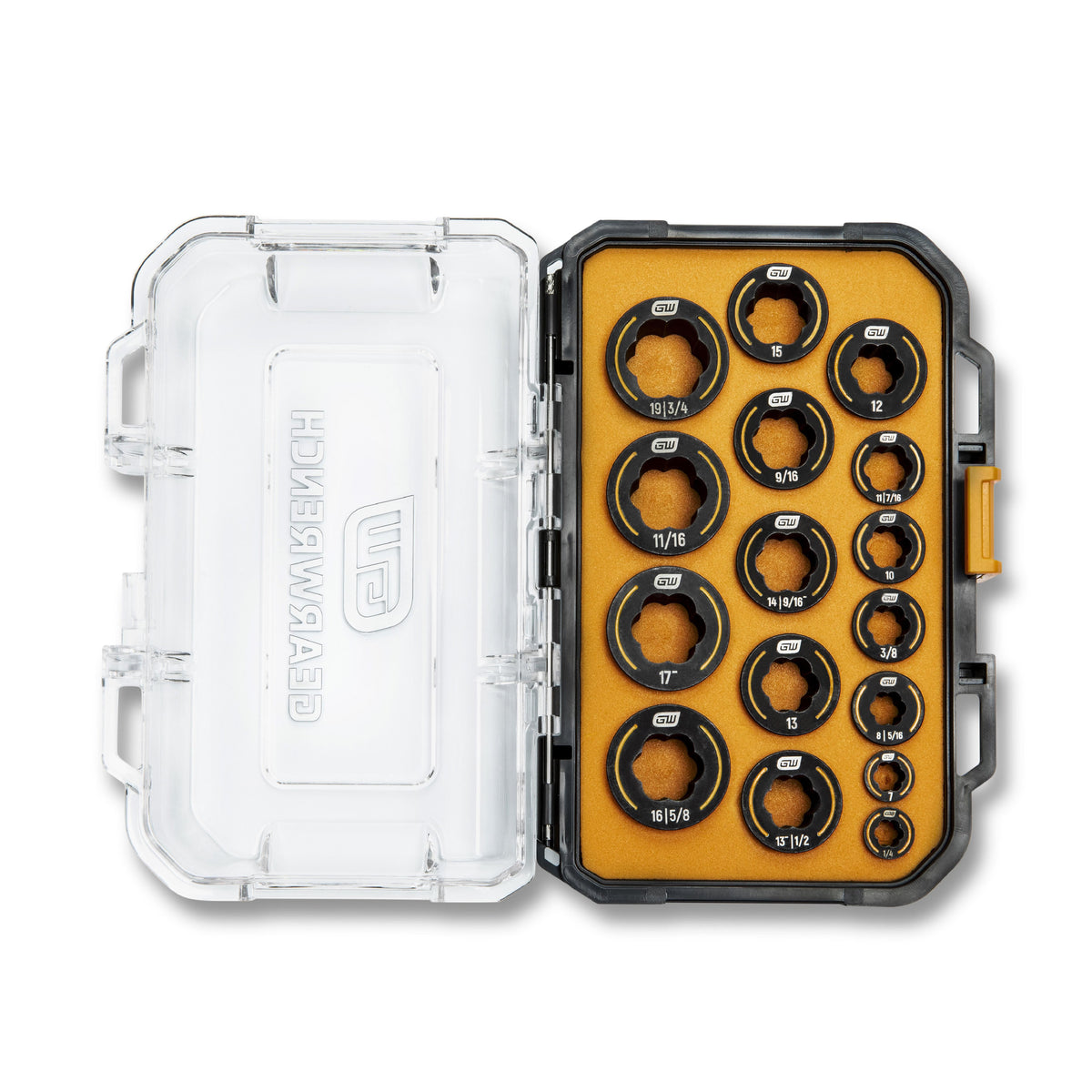 Gearwrench 86192 16 Piece Bolt Biter™ SAE/Metric Wrench Insert Set
