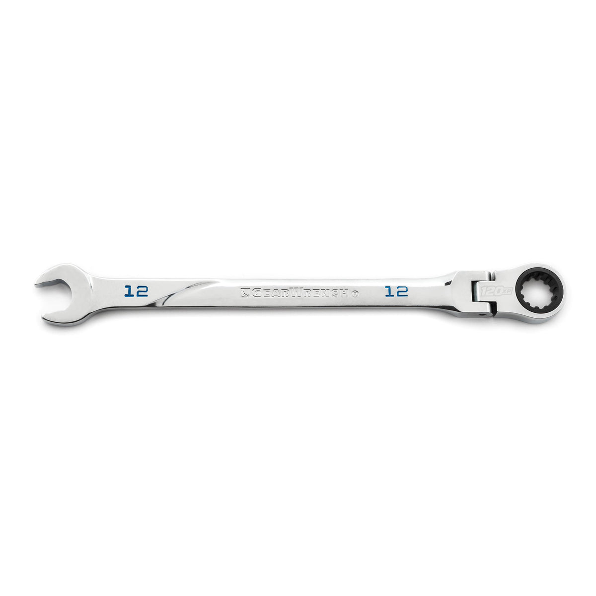 Gearwrench 86212 12mm 120XP™ Universal Spline XL Flex Head Ratcheting Combination Wrench