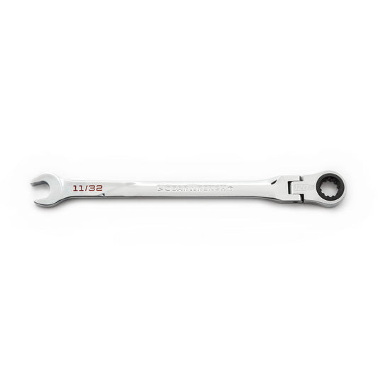 Gearwrench 86235 11/32" 120XP™ Universal Spline XL Flex Head Ratcheting Combination Wrench