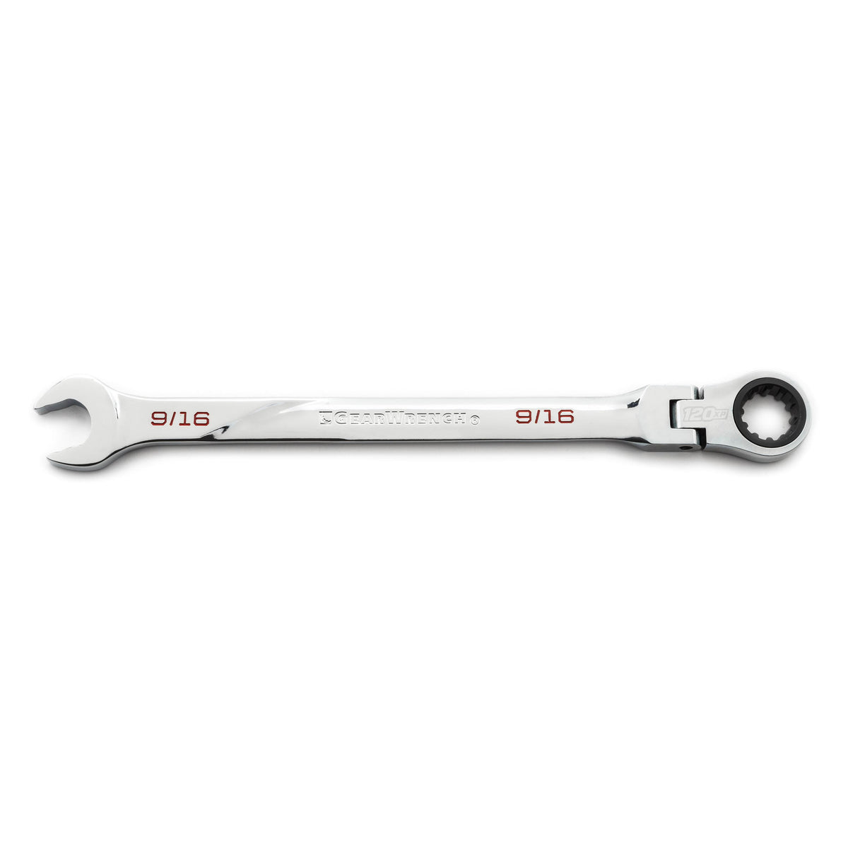 Gearwrench 86239 9/16" 120XP™ Universal Spline XL Flex Head Ratcheting Combination Wrench