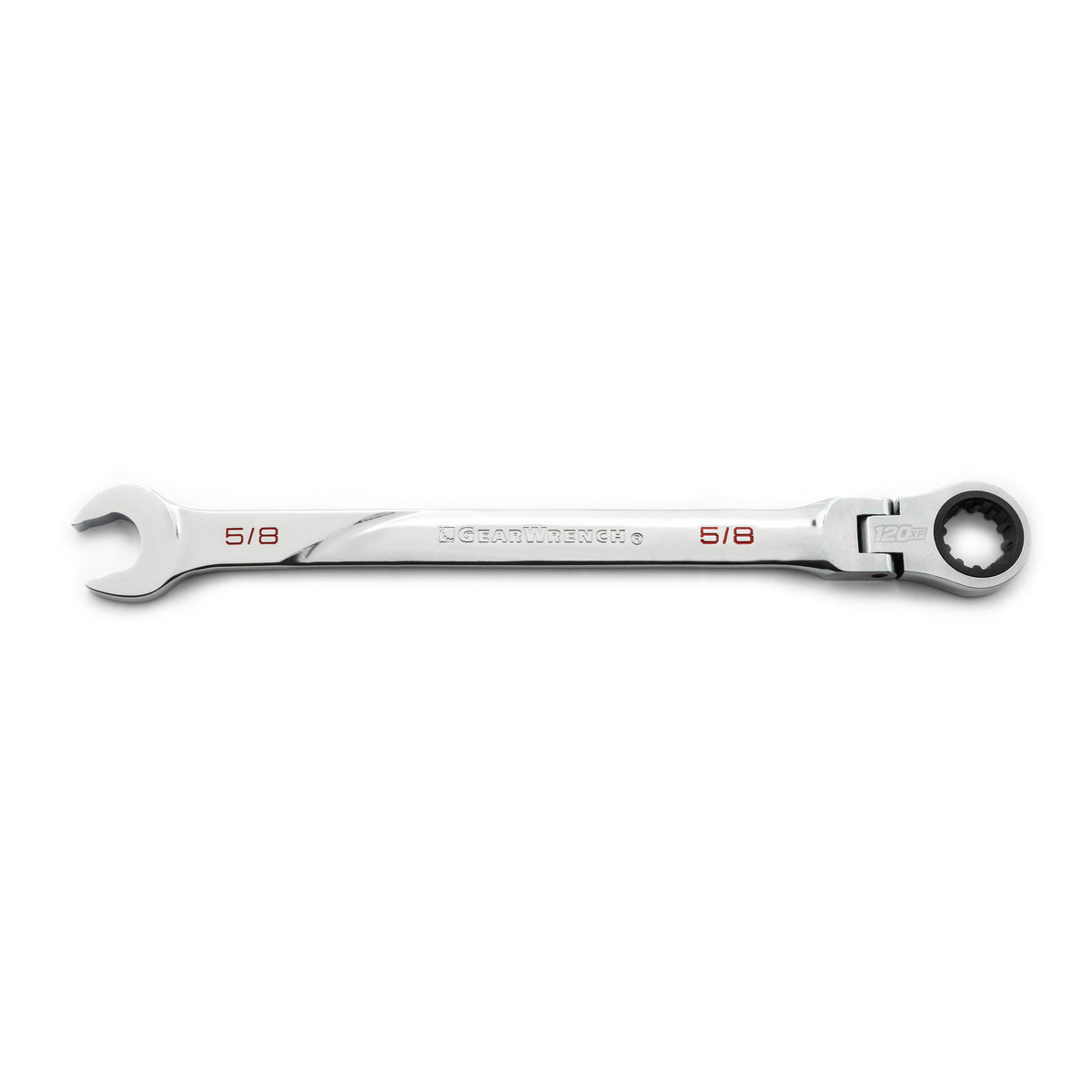 Gearwrench 86240 5/8" 120XP™ Universal Spline XL Flex Head Ratcheting Combination Wrench