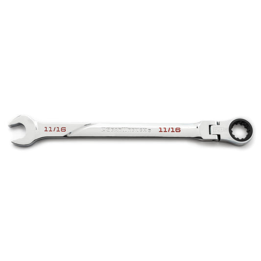 Gearwrench 86241 11/16" 120XP™ Universal Spline XL Flex Head Ratcheting Combination Wrench