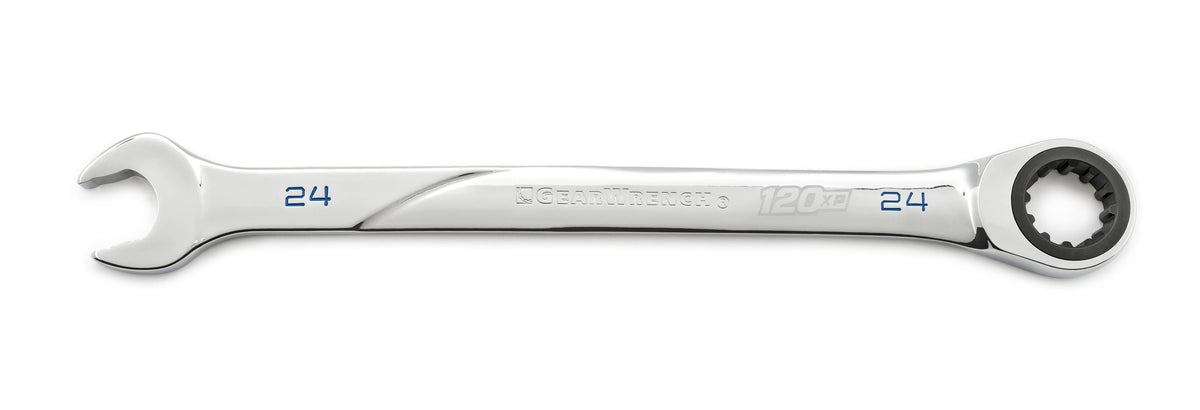 Gearwrench 86424 24mm 120XP™ Universal Spline XL Ratcheting Combination Wrench