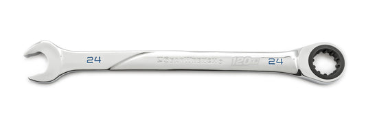 Gearwrench 86424 24mm 120XP™ Universal Spline XL Ratcheting Combination Wrench