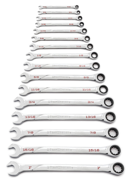 Gearwrench 86451 16 Piece 120XP™ Universal Spline XL Ratcheting Combination SAE Wrench Set